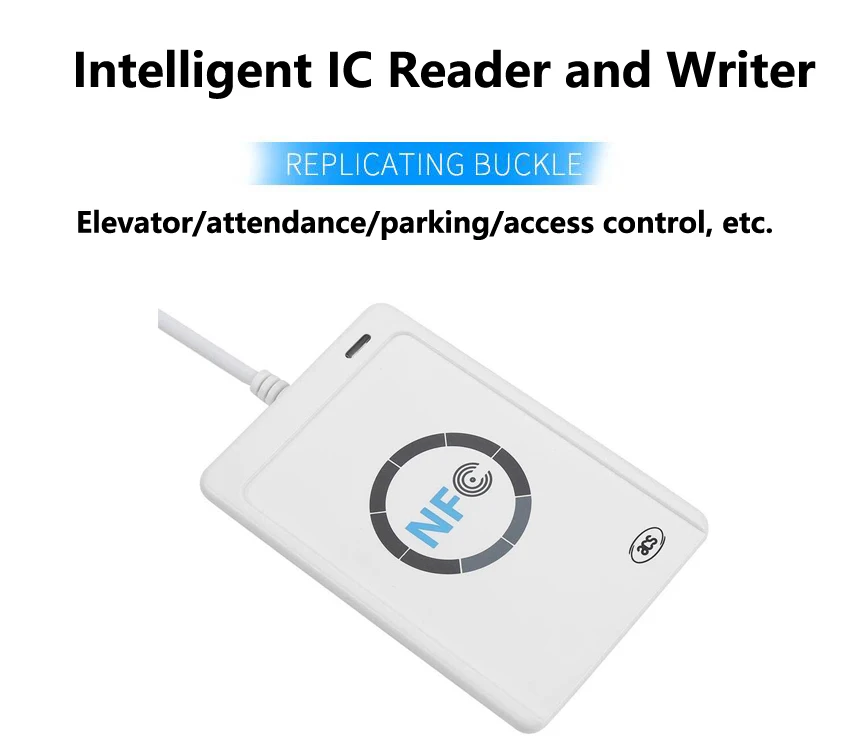 LUCKING DOOR 13,56 МГц M1 считыватель карт писатель rfid Копир Дубликатор NFC RFID считыватель смарт-карт писатель