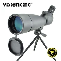 visionking 20 60x80 waterproof spotting scope bak4 wide angle big vision bird watching hunting golf guide scope with tripod