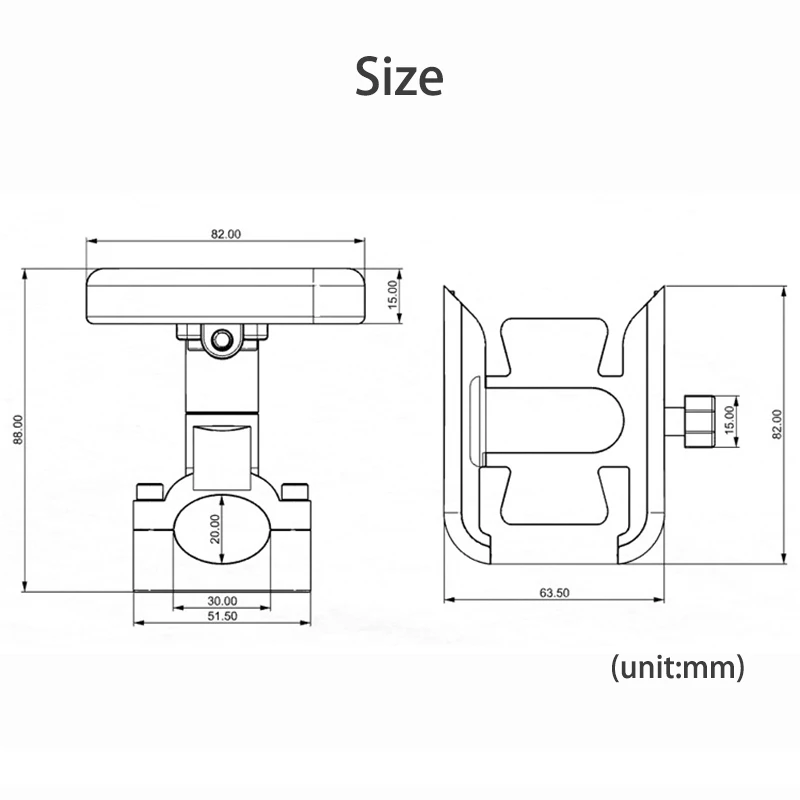 

Aluminum Alloy Motorcycle Bike Bicycle Phone Holder for 4-7 inch Smartphone GPS 20-30mm Handlebar Mount Motorbike Accessories