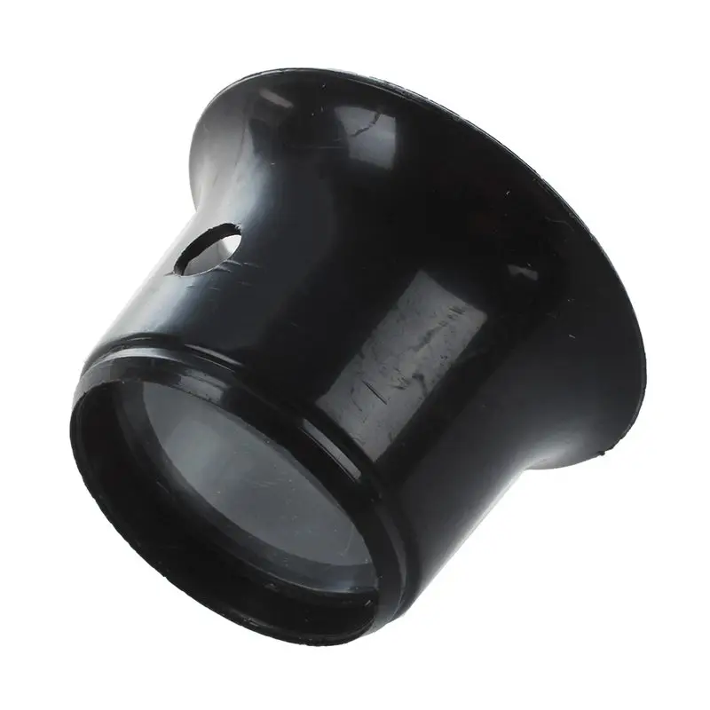 

Quality Watchmaker Loupe 10 times Magnifying glass jeweler eyepiece lens Black