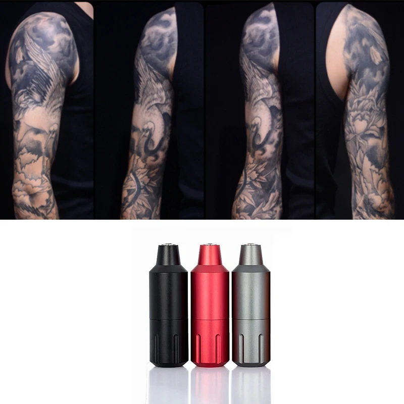 Короткая авторучка для тату японский двигатель Мощный Тихий картриджа