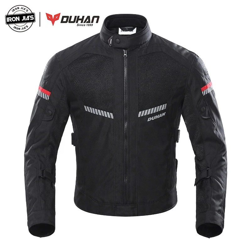 

Куртка мужская мотоциклетная, дышащая сетчатая, светоотражающая