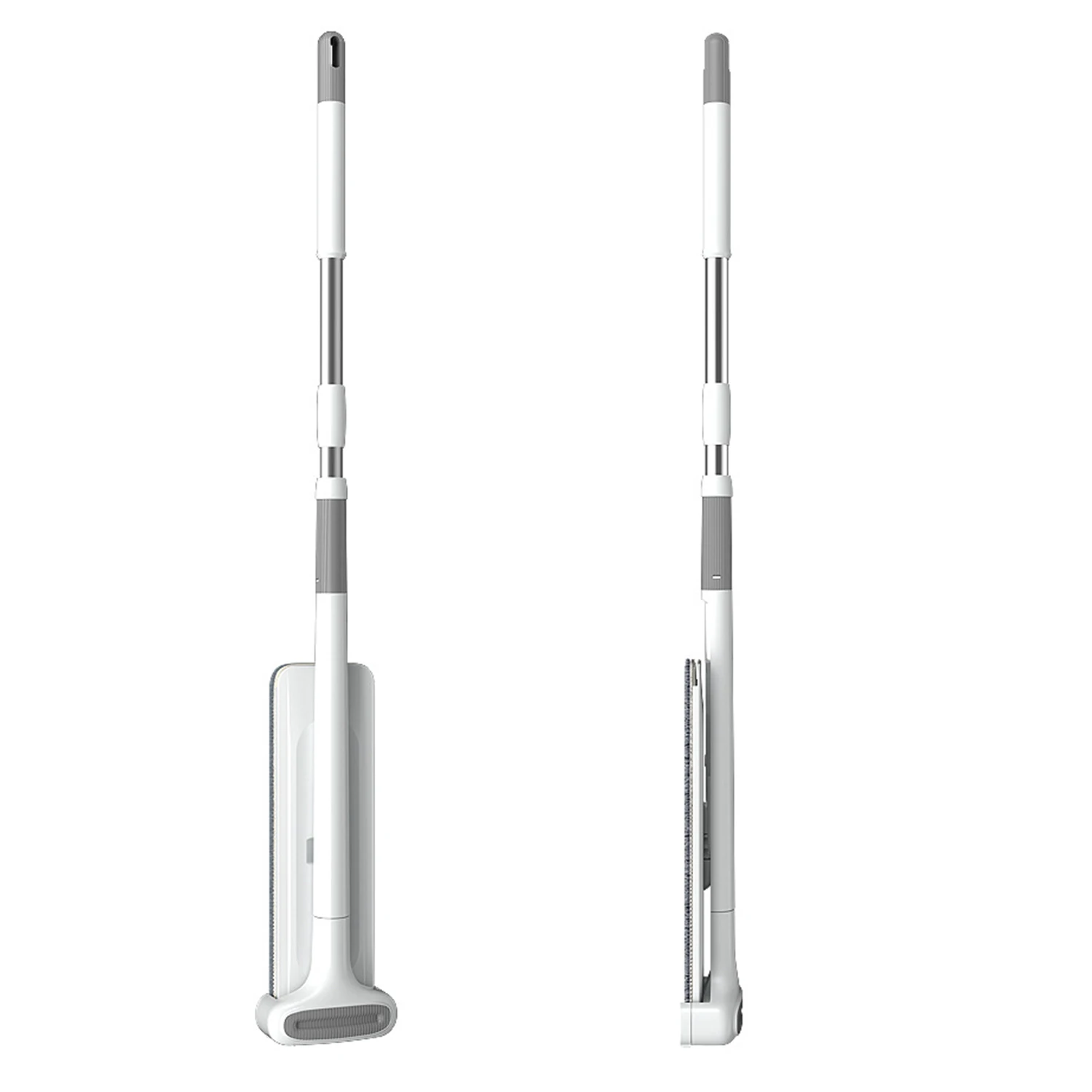 Швабра для пола из микрофибры многоразовая моющаяся насадка сухой и влажной