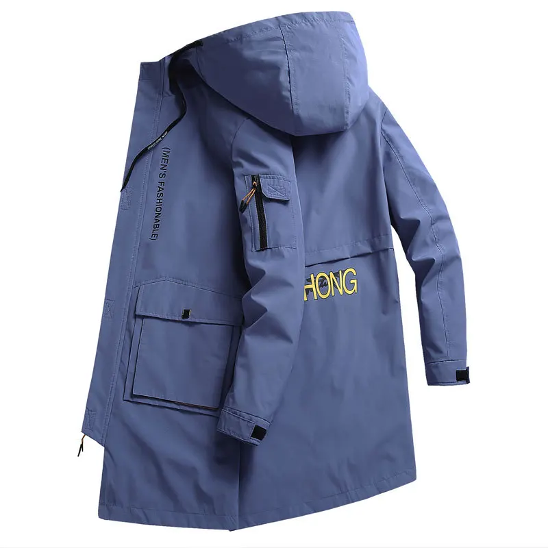 Новая стильная мужская куртка большого размера на весну и осень повседневная