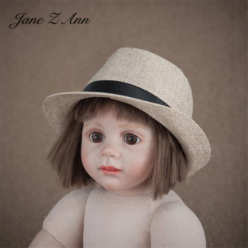 

Jane Z Ann European American British Style 100 days 3-12 month Children Baby studio shoot Photo Photography Props Hat