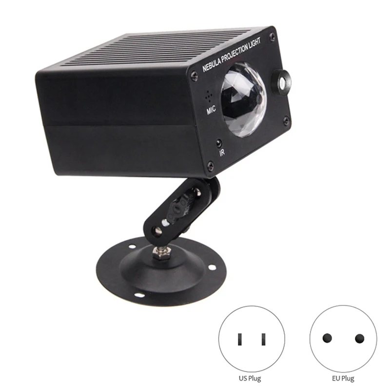 

Светодиодный Галактический сценический эффект, стробоскопический прожектор, ночной диско-шар, Рождественский праздничный светильник для ...