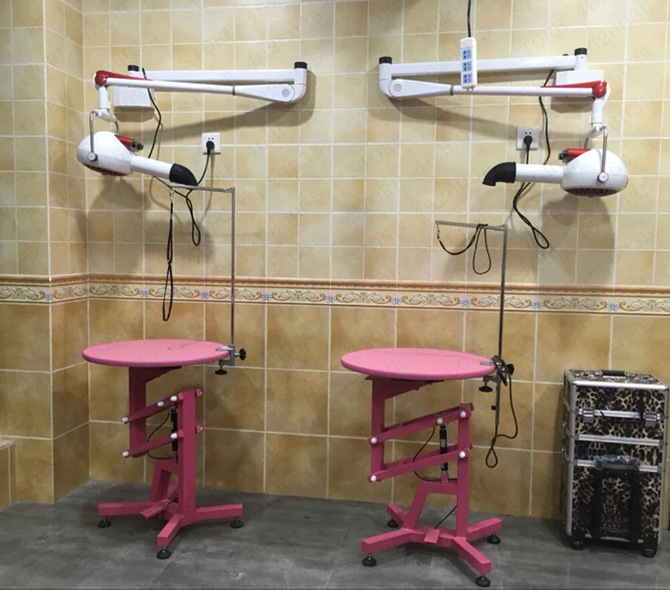 Стойка Вертикальная настенная для сушки шерсти собак и кошек 1800 Вт | Дом сад