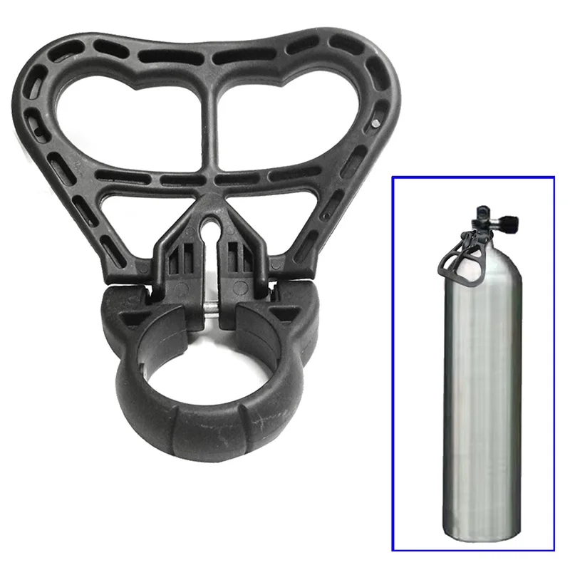 Цилиндрическая ручка для подводного плавания складной держатель дайвинга с
