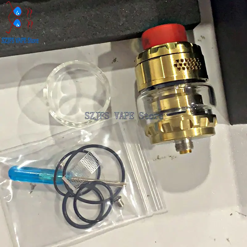 

Kylin m RTA 5ML Tank Top Airflow Design Electronic cigarette Vape Tank VS BSKR V2 Kylin Mini V2 Widowmaker Taifun GX RTA Tank