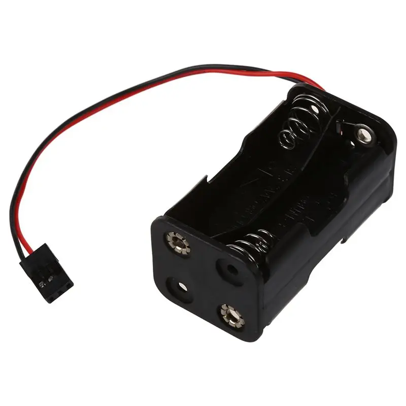 штекер futaba connector rc 4 x aa battery holder box чехол для ве