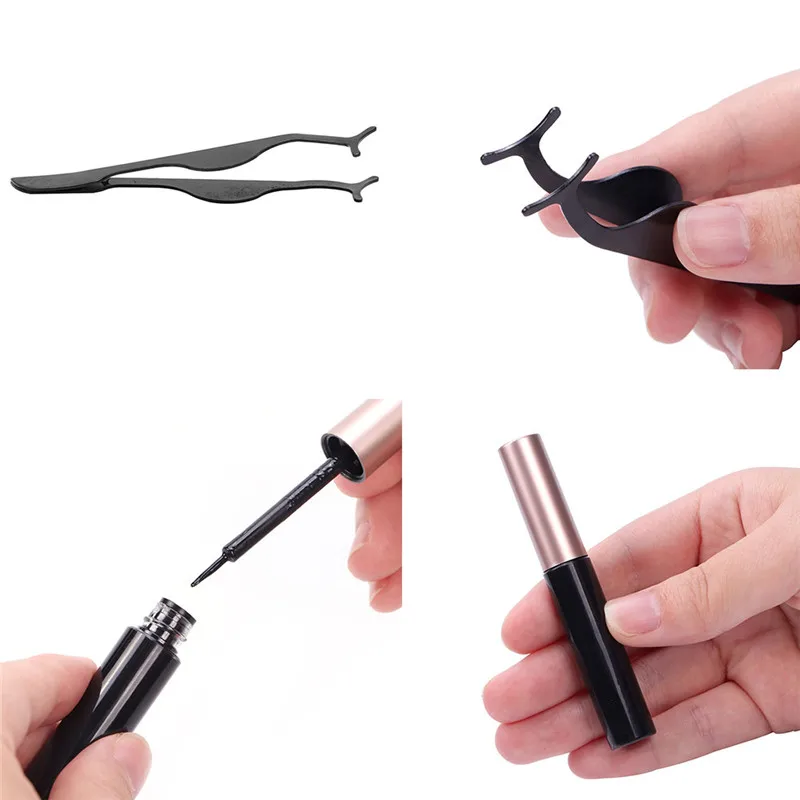 Набор Магнитных ресниц магнитная подводка для глаз и пинцет 3 пары