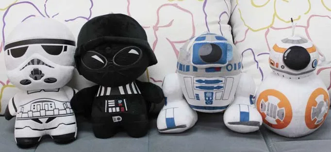 Новое поступление Звездные войны The Force Awakens BB-8 R2-D2 робот аниме милая мягкая плюшевая игрушка подарок на день рождения для детей