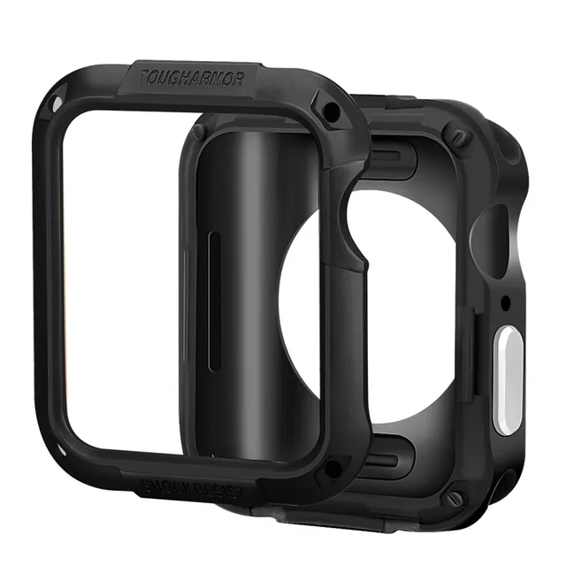 Чехол из поликарбоната для Apple Watch Series 4/3/2/1 чехол 2-в-1 легкой разборки и сборки Iwatch