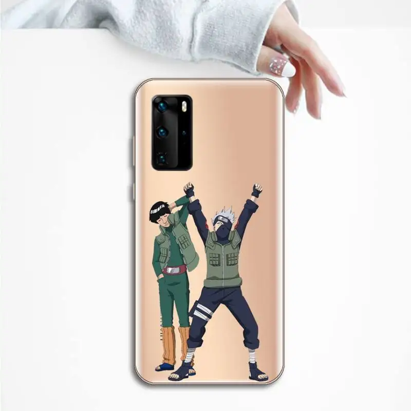 

Kakashi naruto Japan anime Phone Case Transparent for Huawei P honor 8 10i 20 30 40 smart 2019