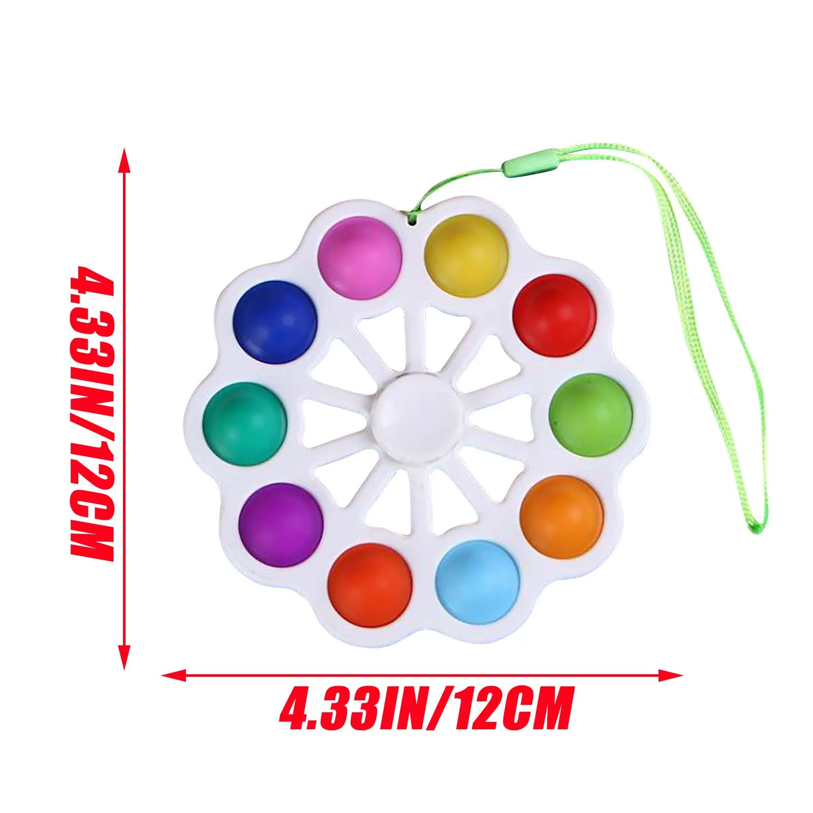 

Simpl Dimple Fidget Toy Infant Early Education Intelligence Developmen Sensory Toy Handheld Decompression Anxiety Relief For Kid