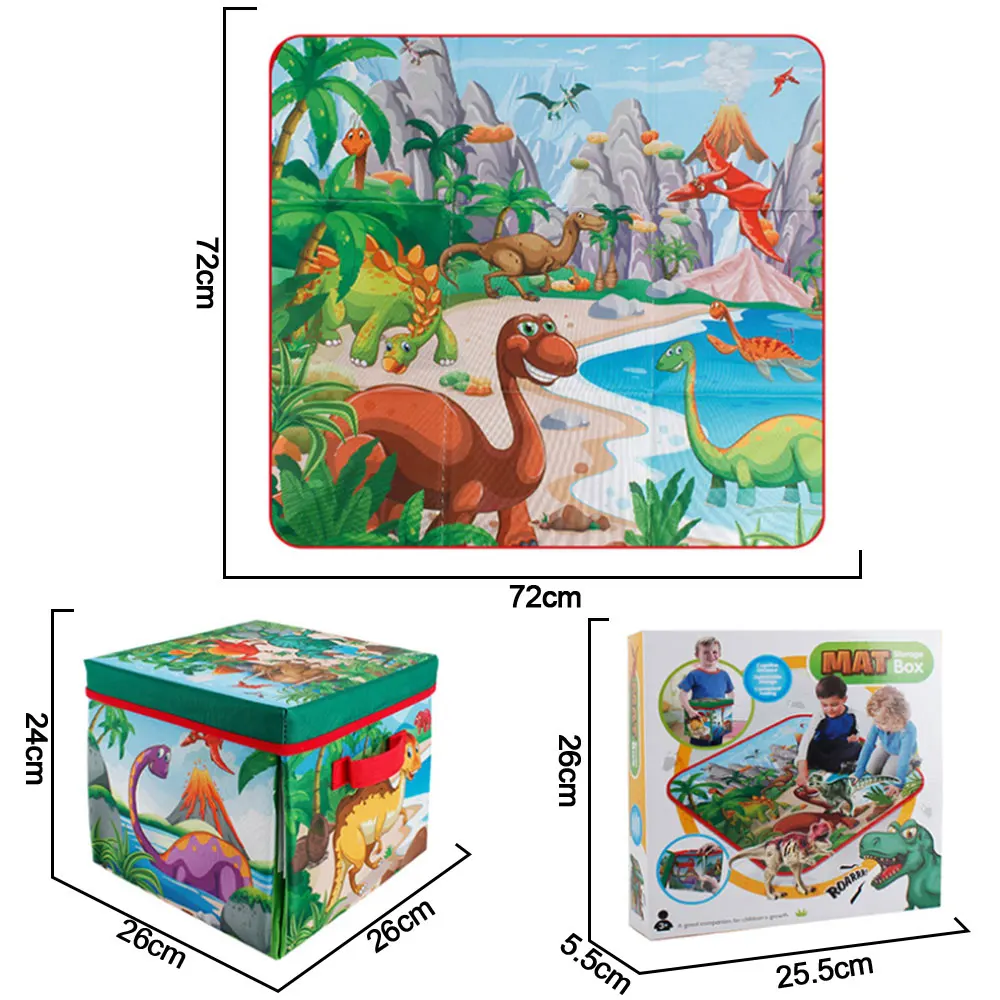 Детская игровая площадка складная коробка для хранения игрушек коврик ползания