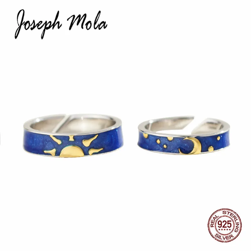 Joseph Mola 925 стерлингового серебра Звездная ночь Винсента Ван Гога оригинальные