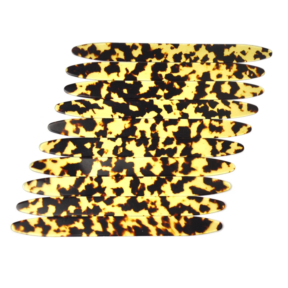 Medium 0.71mm Celluloid Strips Picks Plectrums For Oud Ud Reeshe 10Pcs