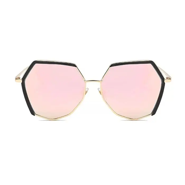 

8213 Retro circular spectacle frames for men and women with flat lens sunglasses