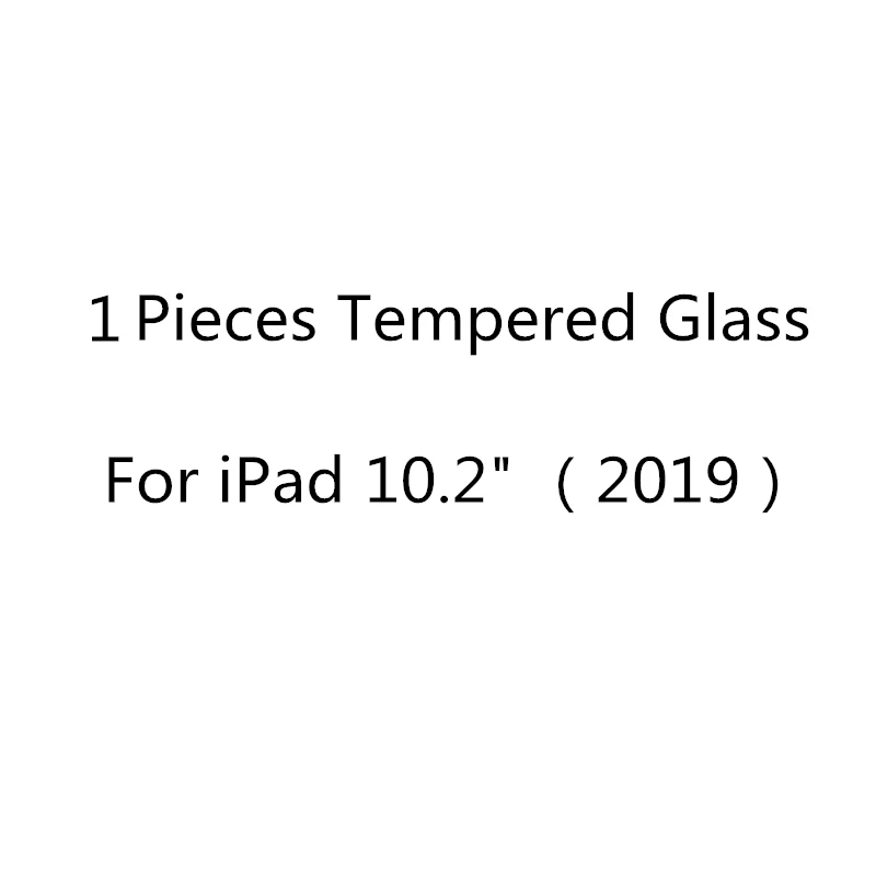 For iPad 10.2 Абсолютная новинка! Премиум закаленное Стекло для iPad 10,2 Мини-Платье на возраст 1, 2, 3, 4, 5, Экран протектор для iPad 3 4 5 6 iPad Pro 9,7 iPad Air 3 10,5 11 защитная пленка - Цвет: For iPad 10.2