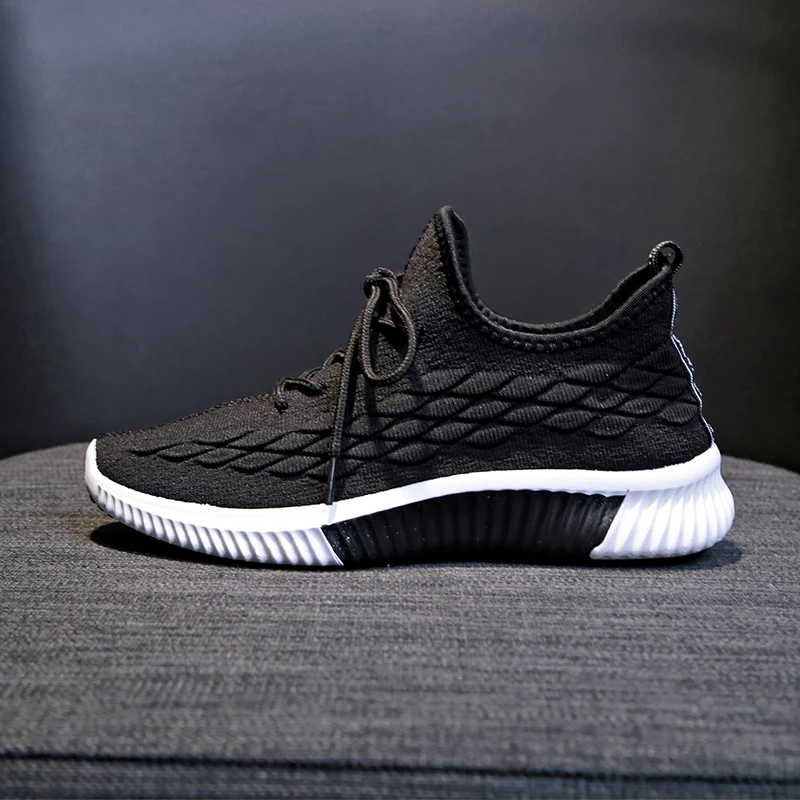 Кроссовки носки для женщин Вулканизированная подошва сетчатые дышащие