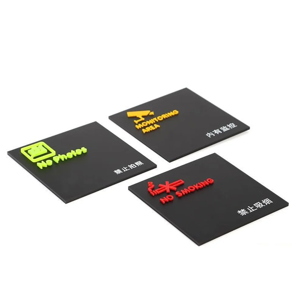 Предупреждающая табличка без курения акриловая дверная Wifi настенные наклейки