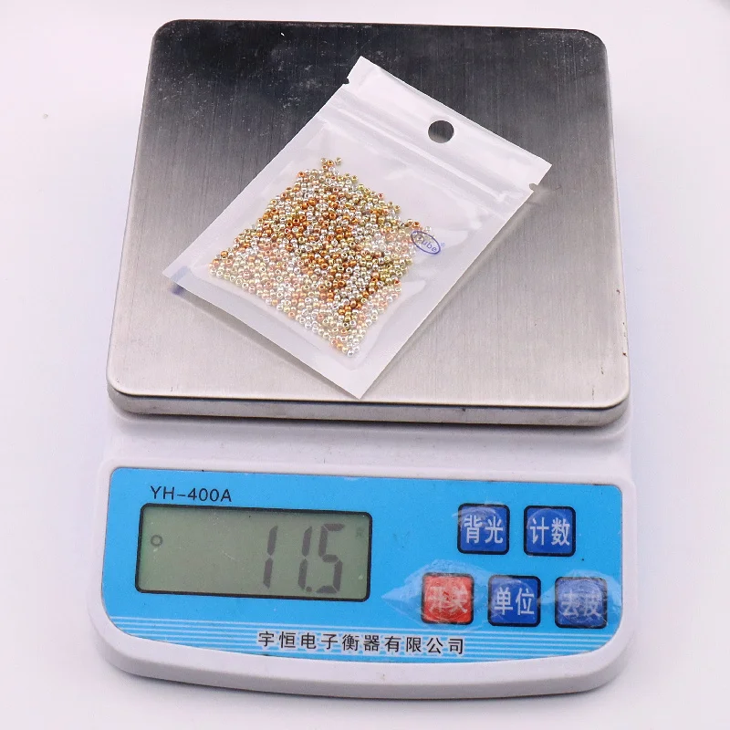 1000Pcs/Bag 2mm Electroplating Metallic Color Glass Seed Beads 11/0 Czech Round Spacer Bead For DIY Jewelry Making Sewing Craft | Дом и сад