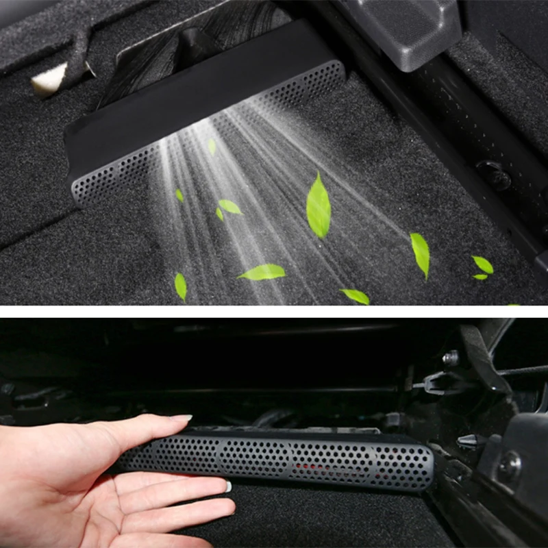 2 шт. автомобильное заднее сиденье кондиционер вентиляционное отверстие Крышка