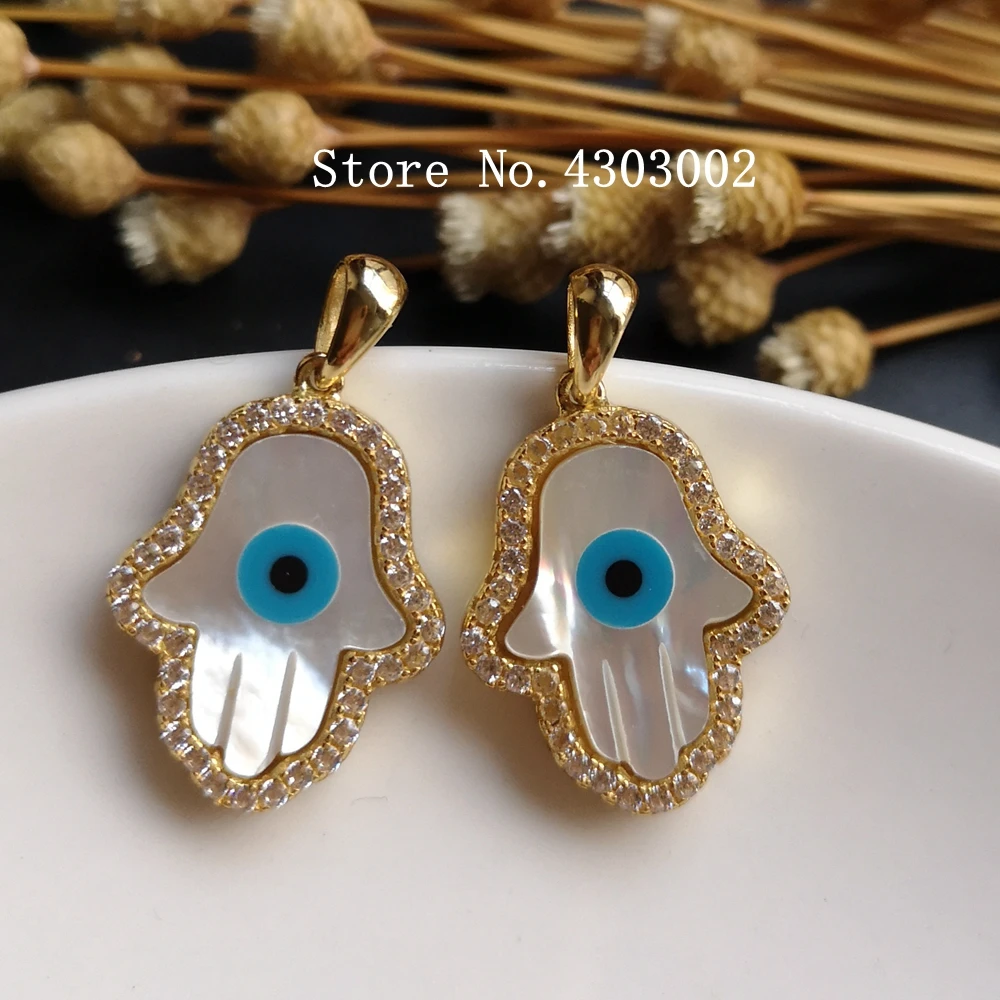 Подвеска из серебра 925 пробы с перламутром 5 шт./лот | Украшения и аксессуары