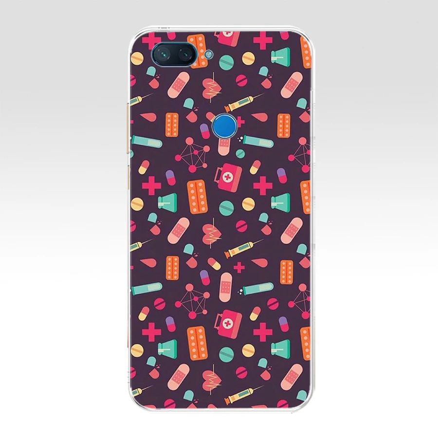 253FG Медицинская медицинская мягкая силиконовая ТПУ чехол для телефона xiaomi redmi mi 8