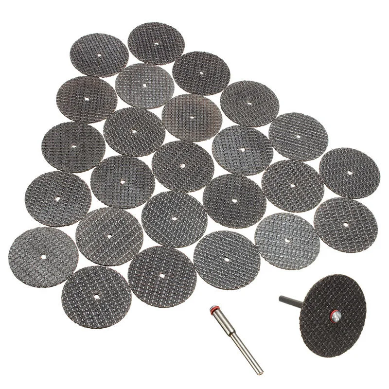

26* Resin Cutting Wheel Disc Blade Cut Off Kit For Rotary Tool Cutting Metal New