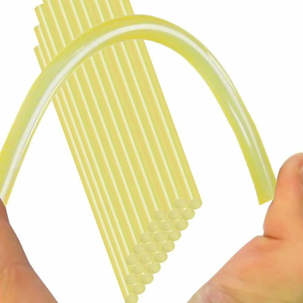 

20pcs Glue Sticks Auto EVA Dent Repair Tool Yellow 7*200mm Melt Heating