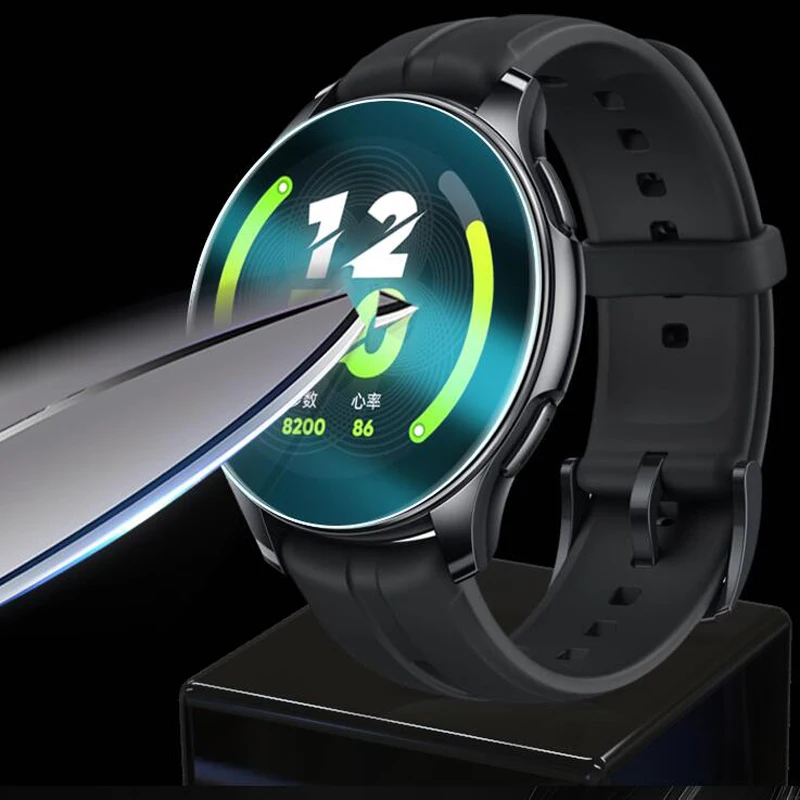 Мягкая прозрачная защитная пленка для смарт-часов Realme Watch T1 5 шт. - купить по