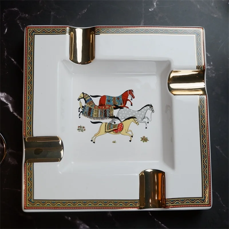 Горячая Распродажа сигарная пепельница большой Керамика Гостиная творческая