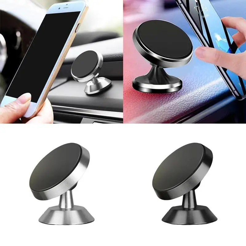

Универсальный магнитный держатель для телефона в машину, с поворотом на 360 градусов, для приборной панели автомобиля, GPS-навигатора, мобильн...