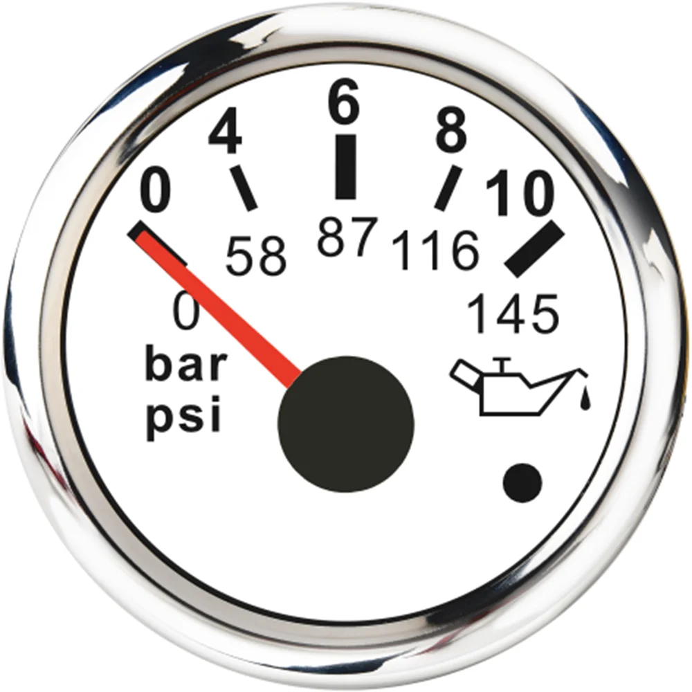 H 52 мм 2 дюйма Автомобильный 0 ~ 10 бар 0-145 фунтов/кв. дюйм Масляный Пресс ure датчик