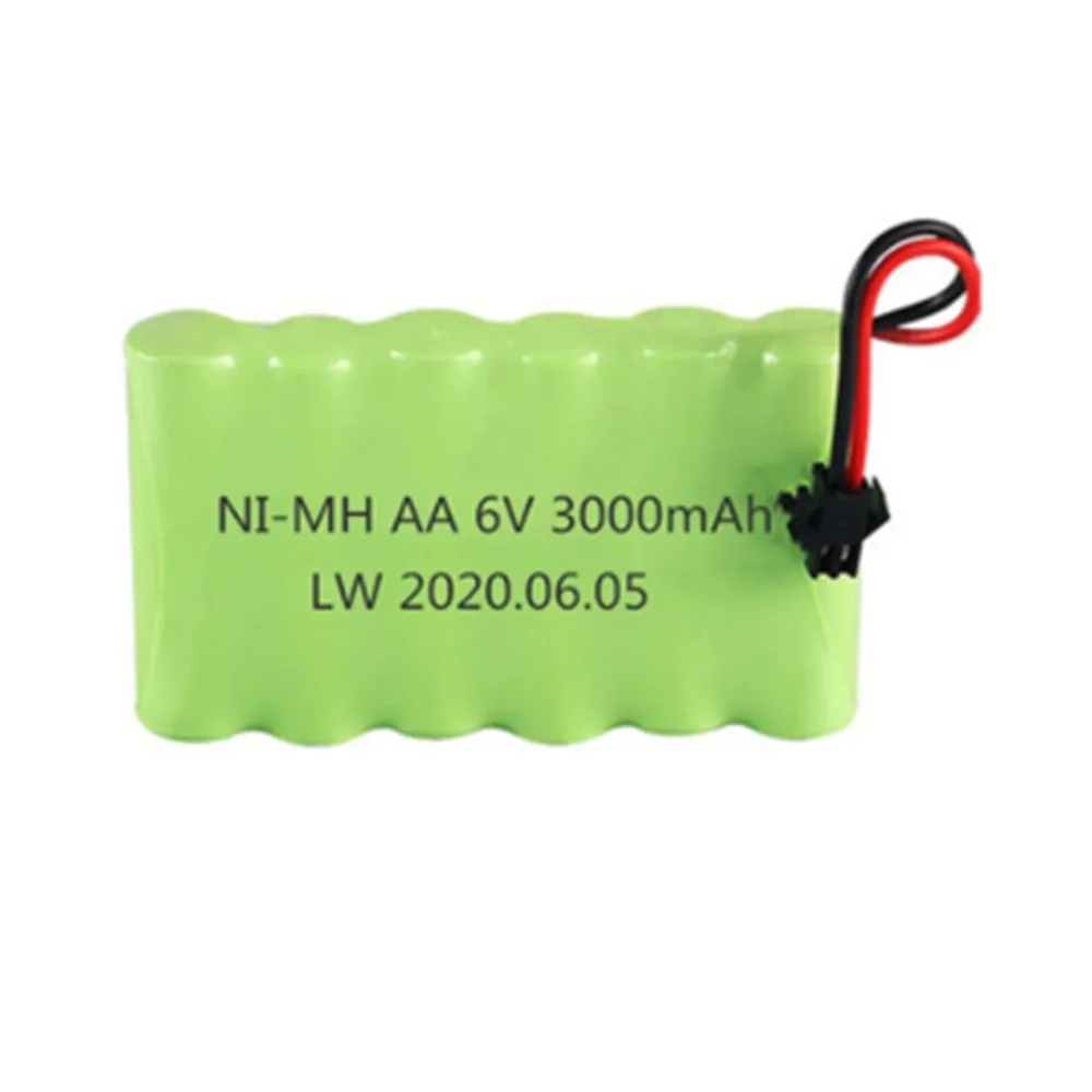 6v 3000mah aa никель металл гидридного