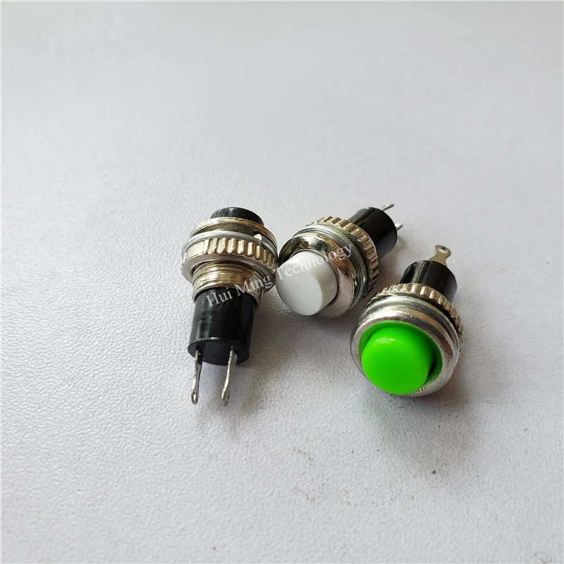 40 шт. кнопка дверного звонка Кнопочные Переключатели Переключатель самосброса 2