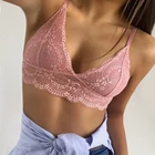 Бюстгальтер кружевной с цветочным принтом, 34 чашечек