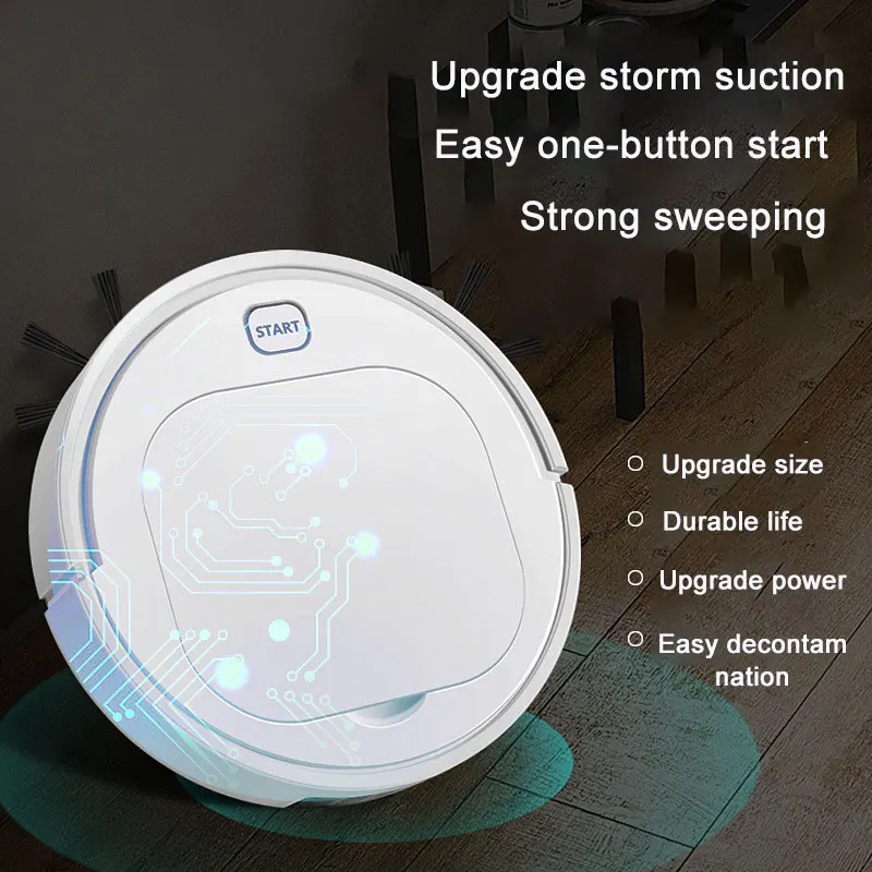 Стильный дизайн умный заряжаемый пылесос автоматический подметальный робот