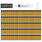 50100 шт., флакон для эфирного масла янтарного цвета, 135 мл