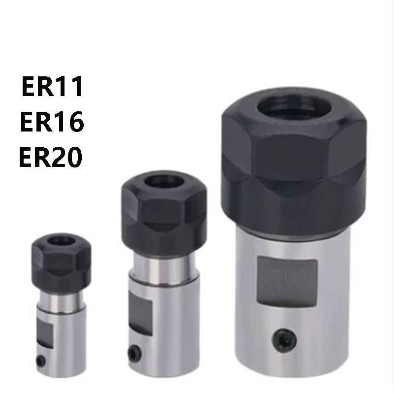 ER11 ER16 ER20 C16 C20 C25 Motor Shaft Extension Rod Spindle Tools Holder Inner For CNC Milling Boring Chuck handle 5mm 6mm 8mm