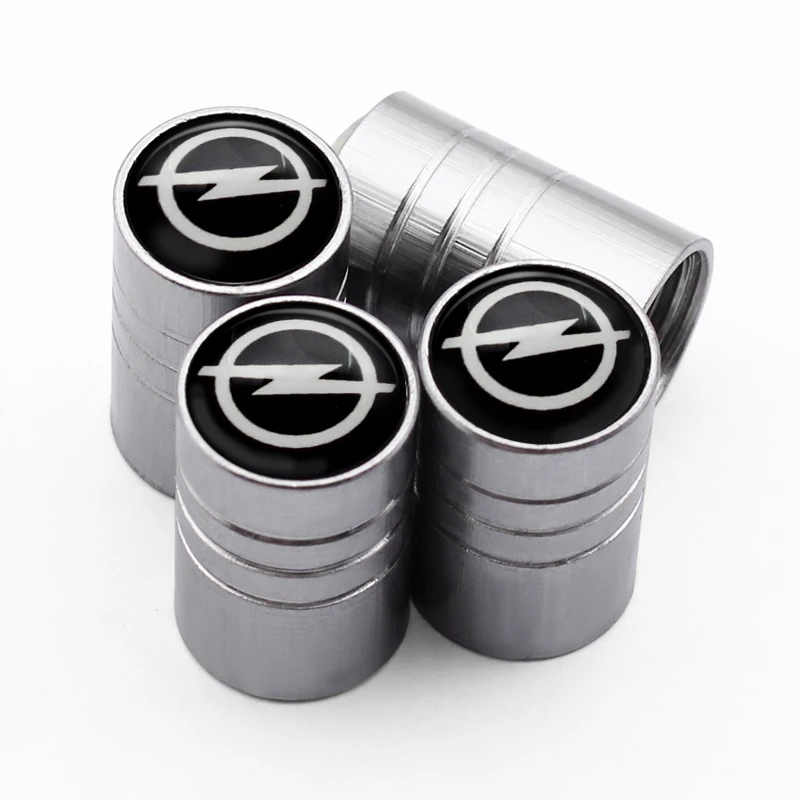 

4Pcs/Set Car Wheel Tire Valve Tyre Rim Caps cover Auto Accessories For Opel Astra H G J K Insignia Mokka Zafira Corsa d Styling