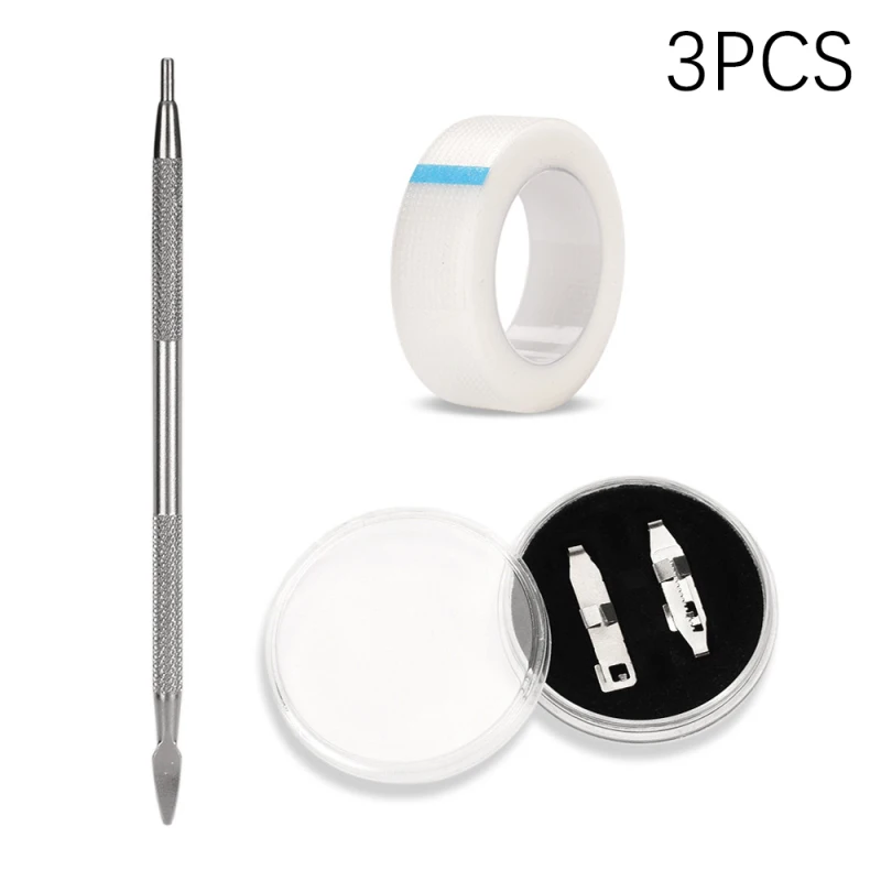3pcs/set Stainless Ingrown Foot Care Tool Toe Nail Fixer Pedicure Recover Embed Toenail Correction Lifter Kit Inset Buckle | Красота и