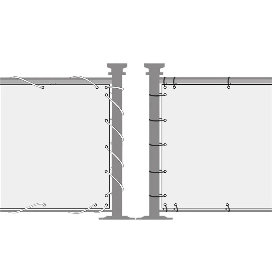 Садовый забор для сада и балкона солнцезащитный козырек Паруса Навес тканевый