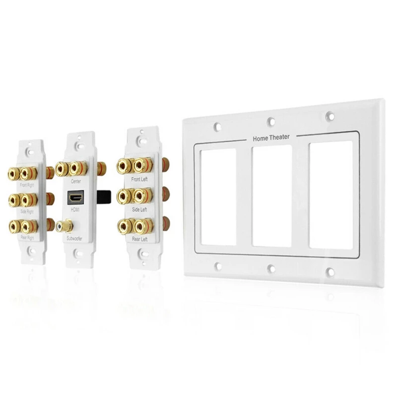 7 1 настенная панель динамика с разъемом RCA HDMI o для домашнего кинотеатра |