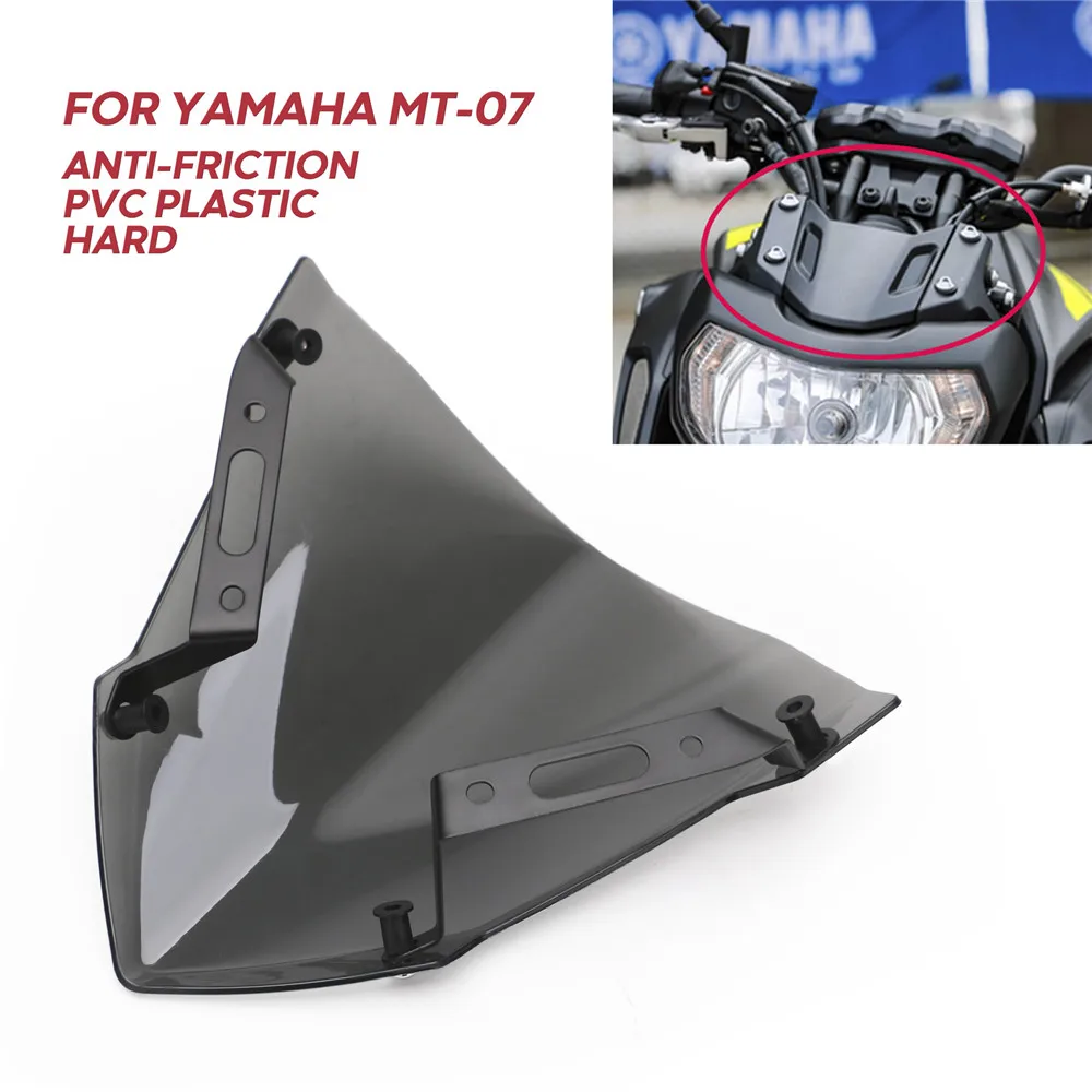 

Windshield Windscreen For YAMAHA MT-07 FZ-07 2018 2019 2020 Motorcycle Accessories Pare-brise Wind Deflectors MT07 FZ07 MT FZ 07