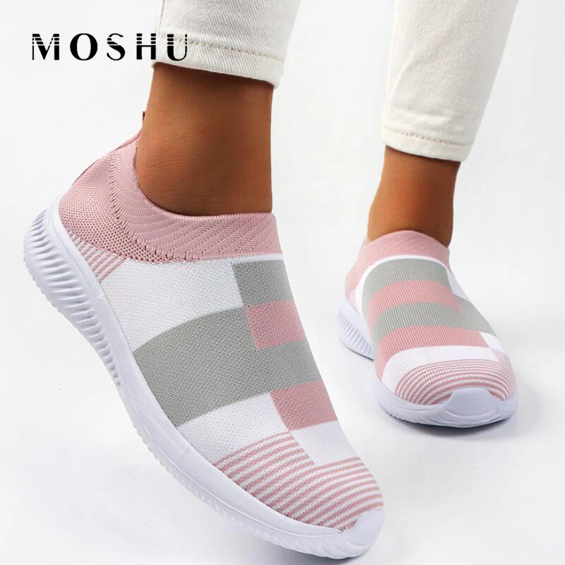 Модные носки женские кроссовки женская обувь для ходьбы Вулканизированная