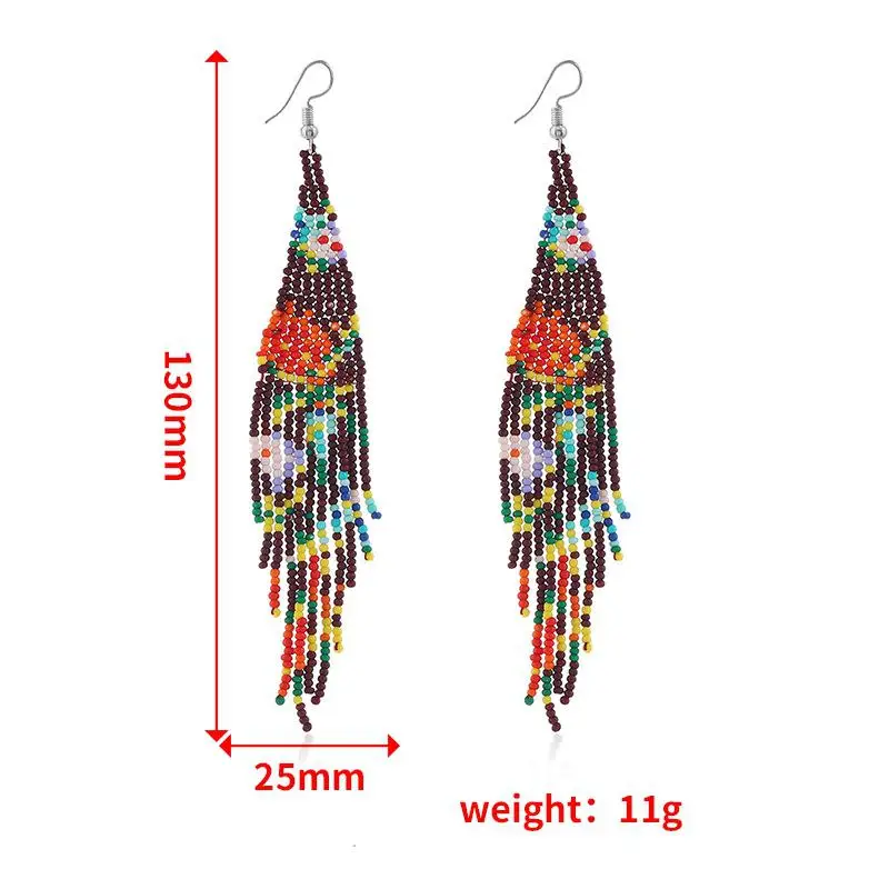 Женские Модные ювелирные изделия Ретро богемный в этническом стиле серьги