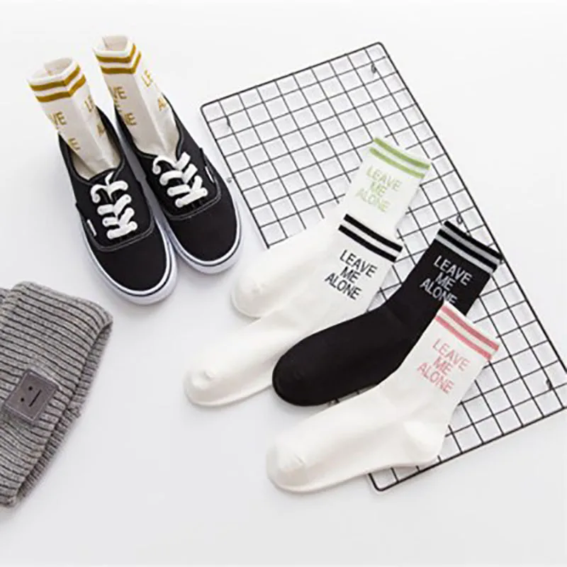 Осенне-зимние Новые товары женские носки в японском студенческом стиле с золотой
